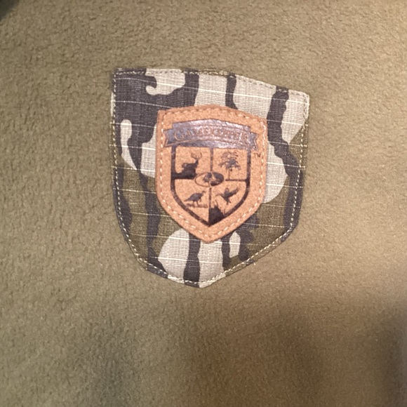 Gamekeeper Mens fleece Vest with camouflage trim size Large - Picture 3 of 11